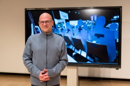 Marc Rohlfing spricht über die Zukunft des Bezahlens. Foto: ©Sergei Magel/HNF