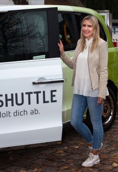 Shuttle-Projektleiterin Lara Wölm.Foto:Stadt Gütersloh