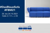 Zur Frankfurter Buchmesse kehrt das Blaue Sofa live in Halle 3.1 zurück.Foto:Bertelsmann