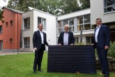 Freuen sich über die Ermöglichung des Wunschprojekts: (von links) Dr. Immanuel Hermreck, Arnold Bergmann und Ralf Libuda.