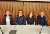 Das neue Jupa-Sprecherteam: (v.l.): Jolina Hukemann, Benno Schulz, Johanna Löhr und Moritz Hanswillemenke