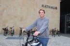 Tobias Schwarzer ist bei der Stadt Gütersloh Ansprechpartner für alle Anregungen rund um das Themen Fahrradverkehr. Foto:Stadt Gütersloh