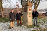 Die drei Bürgermeister (von links nach rechts): Rocco Wilken (Vlotho), Tim Kähler (Herford), Dirk Tolkemitt (Bad Salzuflen) Foto: Stadt Vlotho