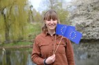 Lotte Footh freut sich auf vielfältige und lehrreiche Aktionen im Rahmen der Europawoche vom 30.April bis zum 09. Mai. © pro Wirtschaft GT GmbH