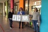 Die Gesamtschule in Brakel wird zum Zentrum für Begabtenförderung. Esra Basar (links) und Judith Levi (rechts) werden als Lehrkräfte mit dabei sein, genauso wie Schulleiterin Sandra Florsch (mitte). Foto: Gesamtschule Brakel