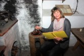 Heidrun Saak vom WRM in der Alchemistenkammer (1)