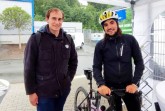 Die Bürener Stadtradeln-Stars Alexander Kraft und Fabian Farke verzichten für drei Wochen aufs Auto. Den Alltag nur mit dem Fahrrad oder zu Fuß zu bewältigen ist machbar und hat Vorteile. Foto: Stadt Büren