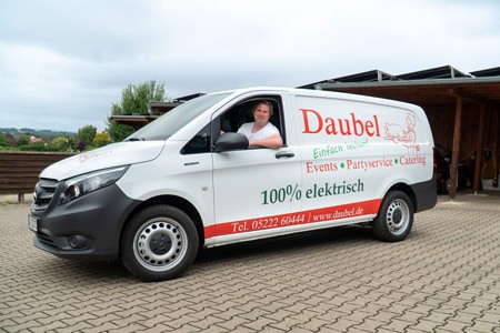 Das Bad Salzufler Catering-Unternehmen Daubel Partyservice rüstet seine Firmenflotte um. Foto: Thomas Daubel 