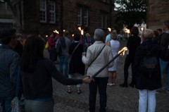Bei der Führung wird in die Geschichte der Hexenverbrennung in Minden eingetaucht. Foto: Minden Marketing GmbH