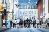 Seit der Neuausrichtung des „Stadtwerke run & roll City“ im vergangenen Jahr führen die neuen Laufstrecken rund um Bielefelds Altstadt.