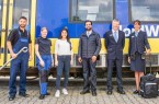 Ob im Fahrdienst, in der Werkstatt oder in der Verwaltung – die Mitarbeitenden der NordWestBahn arbeiten im Team zusammen und freuen sich über Verstärkung. Der Bewerbertag ist eine gute Gelegenheit, sich gegenseitig kennenzulernen.