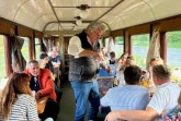 Das Gin-Tasting im Zug mit der Gutshofbrennerei Begatal feierte im Juni seinen Auftakt.