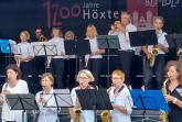 Die Musikschule Höxter sorgt mit verschiedenen Ensembles für ein gemeinsames Musikerlebnis. Im Bild: Das sinfonische Blasorchester beim Festakt zum 1200-jährigen Bestehend der Stadt Höxter. Foto: Stadt Höxter