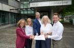 Präsentierten das Gutachten zum Kernstraßennetz Bielefeld (von links): IHK-Hauptgeschäftsführerin Petra Pigerl-Radtke, IHK- Referatsleiterin Daniela Becker, IHK-Geschäftsführer Götz Dörmann, Beata Brückner vom Düsseldorfer Gutachterbürobüro Lindschulte und Fabian Rütz (Lindschulte). Foto: IHK/Jörg Deibert