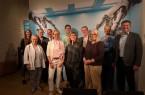 Gruppenfoto: An der neuen Sonderausstellung “A KInd of Art. Künstliche Intelligenz trifft (Weser-)Renaissance” haben viele kreative Köpfe mitgewirkt. Foto: Landesverband Lippe.
