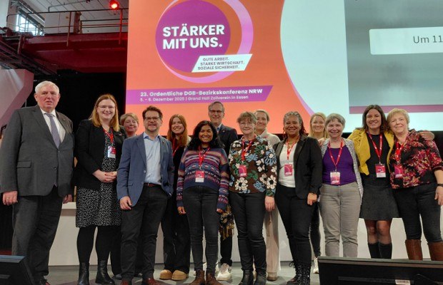 Gewerkschafter-aus-OWL-mit-Minister-Laumann © DGB OWL