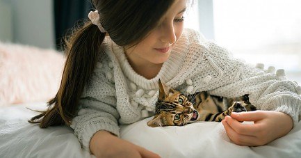 Wenn die Katze mit den spitzen Zähnen zubeißt, gelangen gefährliche Er- reger vom Speichel in die Blutbahn, dadurch ist das Infektionsrisiko bei Katzen- bissen höher als bei Hundebissen. Foto: AOK/colourbox/hfr.