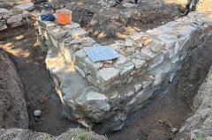 Historische Mauerteile freigelegt © Stadt Vlotho