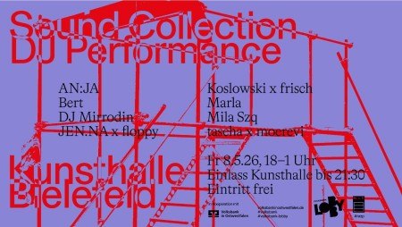 Visual "Sound Collection", Design: Strobo B M