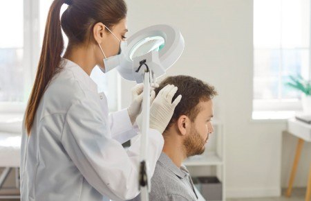  Haarschneideutensilien müssen regelmäßig desinfiziert werden. Das beugt auch einer Fadenpilz-Verbreitung vor. Foto: AOK/colourbox/hfr.