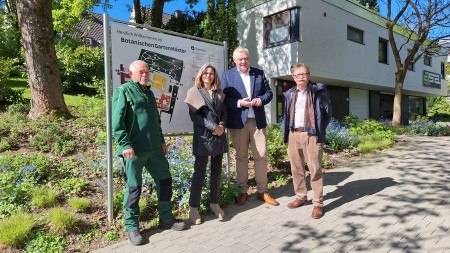 Eröffnung des Hör- und Märchenpfades im Botanischen Garten. Foto © Stadt Höxter