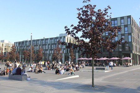 Beim Hochschulpraktikum an der HSBI bekommen Interessierte einen Einblick in den Studiengänge und Campusleben. (Foto: Katharina Adam)