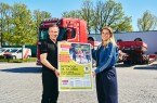 BU: v.l. Thomas Hagedorn, Geschäftsführer der HagedornUnternehmensgruppe, Sarah Dörmann, Geschäftsführerin impulsevent Sport- &Veranstaltungsmarketing