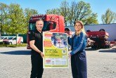 BU: v.l. Thomas Hagedorn, Geschäftsführer der HagedornUnternehmensgruppe, Sarah Dörmann, Geschäftsführerin impulsevent Sport- &Veranstaltungsmarketing