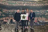 Die Verleihung des Walk of Fame-Sterns. Foto © OWL Sport & Event GmbH & Co. KG