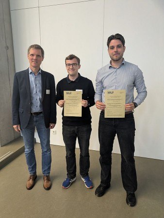 oto: privat v.l.n.r.: Prof. Dr. Achim Schmidtmann, Tim Niklas Tenger, Kennet Wefelmeier