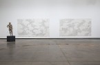 Ausstellungsansicht „Kartographien des Wachstums – Katinka Bock im Dialog mit Lois Weinberger“, 7. 2. – 7. 6. 2026, Courtesy Studio Lois Weinberger und Galerie Krinzinger, Wien, © Marta Herford, Foto: Hans Schröder