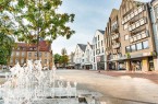BU: Auch der Berliner Platz in Gütersloh ist Teil der Führung „Hier ist mein Platz –Gütersloher Plätze neu entdecken. (Foto: pro Wirtschaft GT, M. Wallenfang)