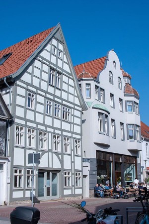 Hansehof-Front Foto © Weserrenaissance-Museum Schloss Brake