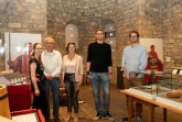 Das Ausstellungsteam v.l.n.r.: Kuratorin Johanna Hersh, Museumsleiter Dr. Martin Kroker, Stadtarchäologin Dr. Sveva Gai und die wissenschaftlichen Volontäre Jakob Heymann und Christoph Lehnert