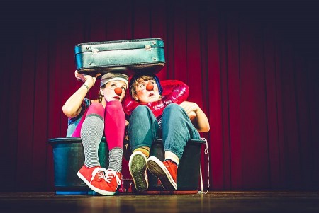 Clowninnen Lolli und Mandarine – Humorvolle Unterhaltung für die ganze Familie. Foto privat