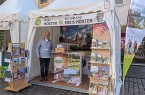 Stephan Berg am Informationsstand für Höxter auf dem NRW-Tag in Münster.